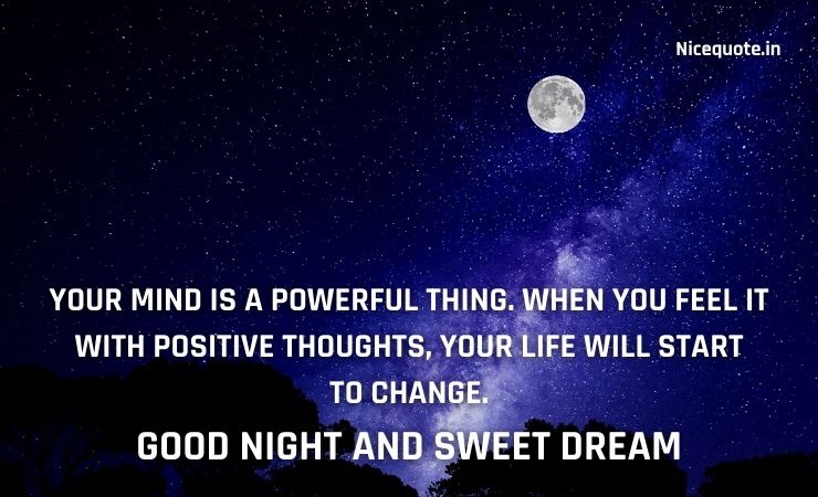 good night inspirational quotes