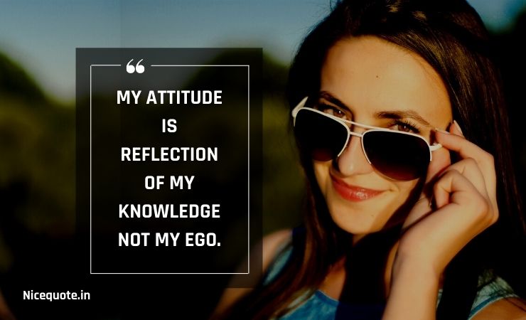 attitude quotes for girls