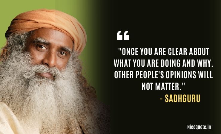 Sadhguru Quotes on life