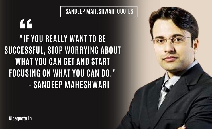 Sandeep Maheshwari Quotes on success