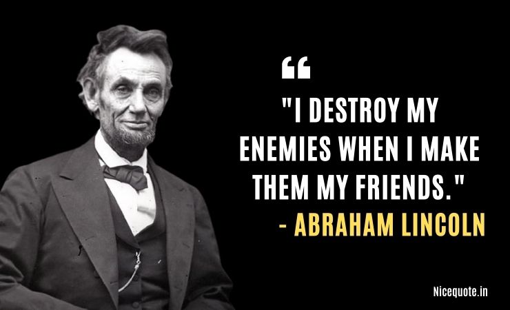 Abraham Lincoln Quotes on life