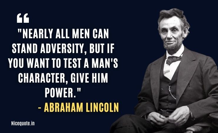 abraham lincoln quotes in english