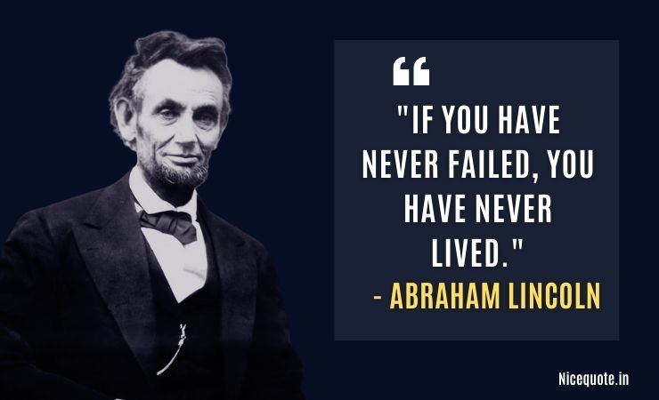 abraham lincoln quotes on success