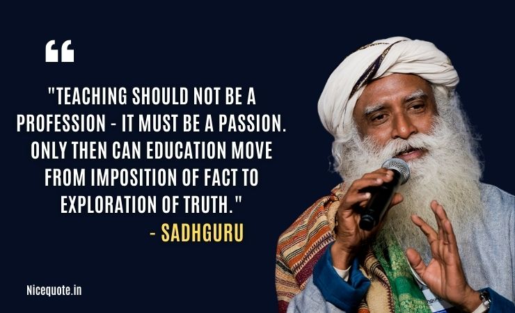 Sadhguru Quotes on education