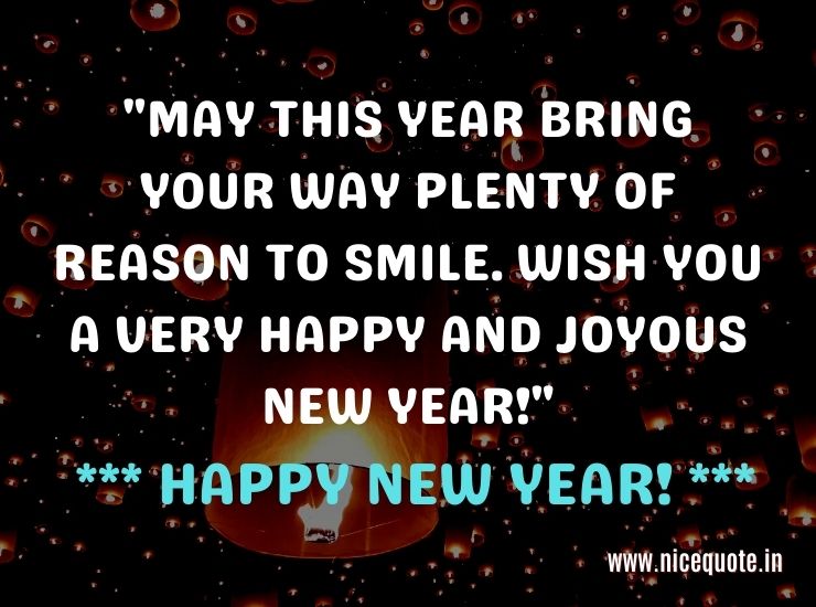 wish you happy new year