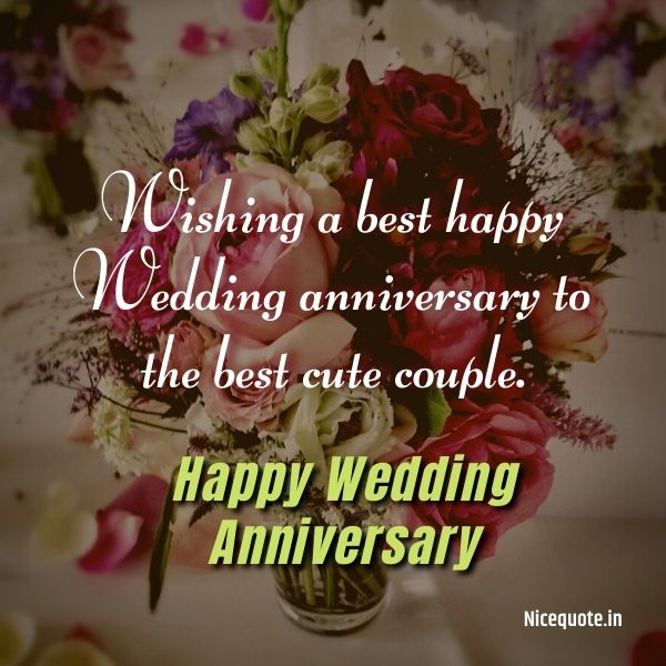 Happy anniversary wishes for couple