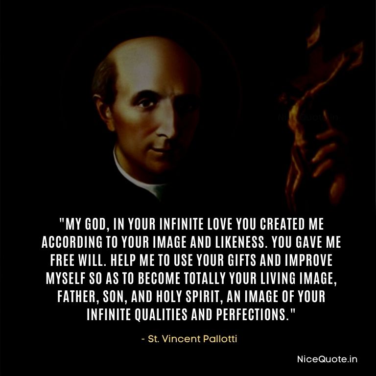 thoughts by St Vincent Pallotti
