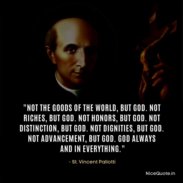 Quotes by St Vincent Pallotti