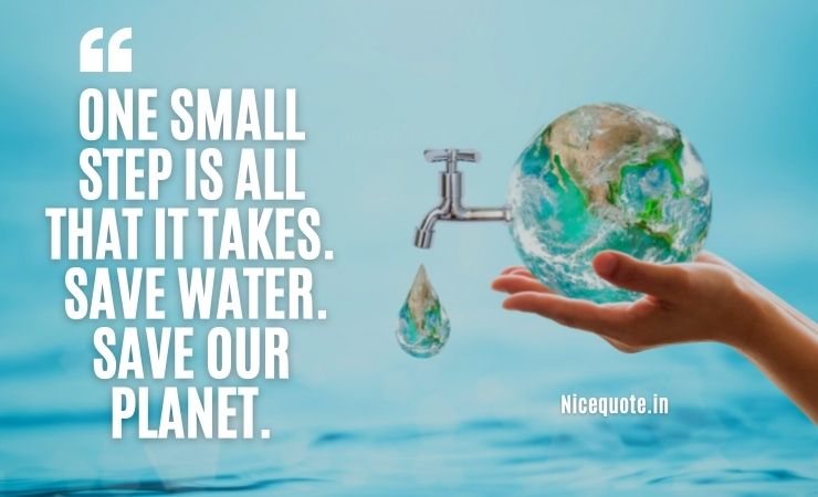 save water slogans