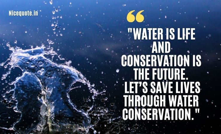 water conservation slogans