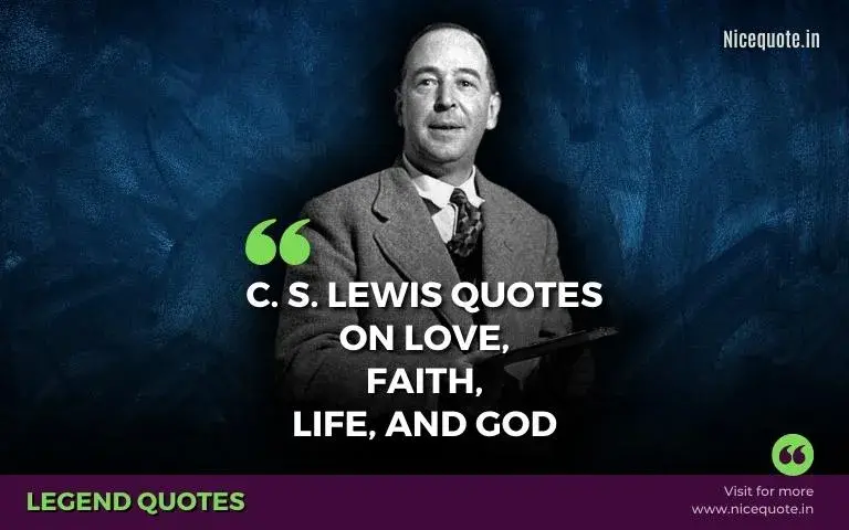 CS Lewis quote