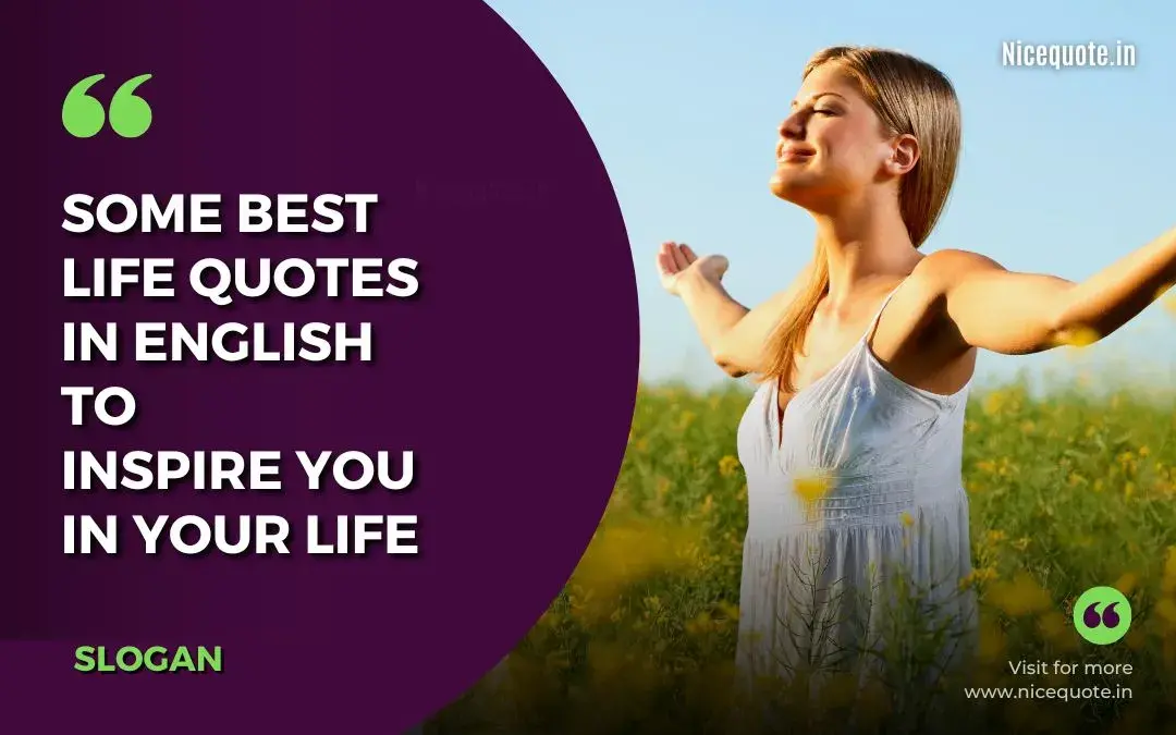 Life Quotes in English