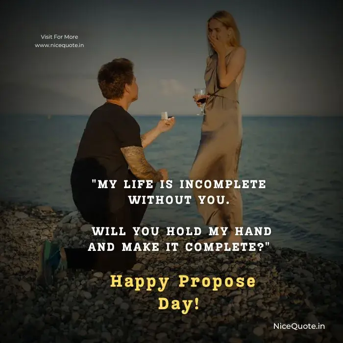 Propose Day Quotes