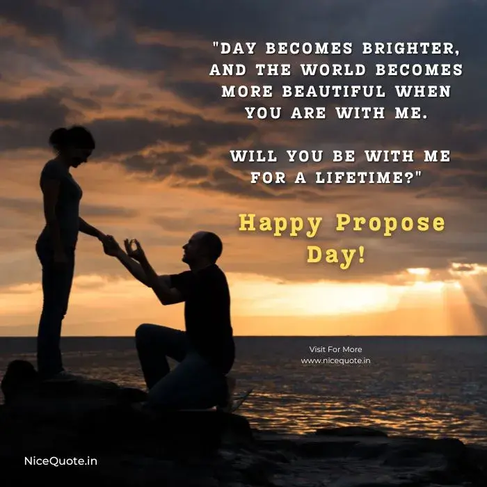 Propose Day Quotes for Love