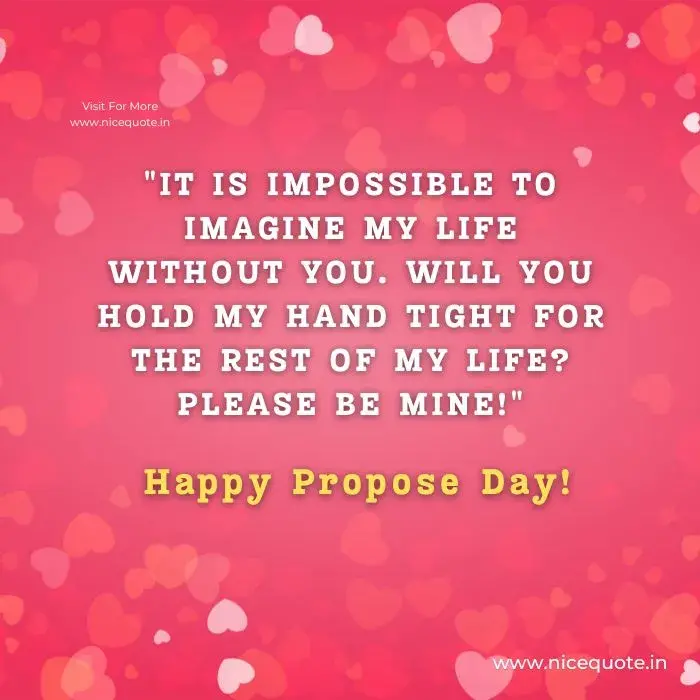 Propose Day Quotes