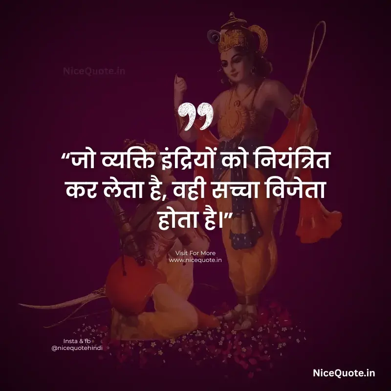 Top Krishna quotes in Hindi 6